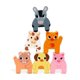 thumbnail image 2 of Tren de madera DJECO Farm Animals - Trainimo Farm - Seguro para juguetes de niños, lindo vehículo para niños pequeños, animales apilables para imaginación, juego activo, habilidades motoras - Perfecto, 2 of 5