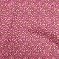 thumbnail image 1 of oneOone Viscose Jersey Fuschia Pink Fabric Jacobean Floral Fabric For Sewing Printed Craft Fabric By The Yard 60 Inch Wide, 1 of 4