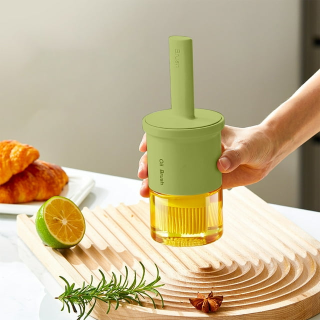 Aparatos de cocina, Accesorios de cocina, Utensilios de cocina, Botella para pincel de aceite, Botella para pincel de aceite de grado alimenticio para el hogar, Botella para pincel de aceite para barb