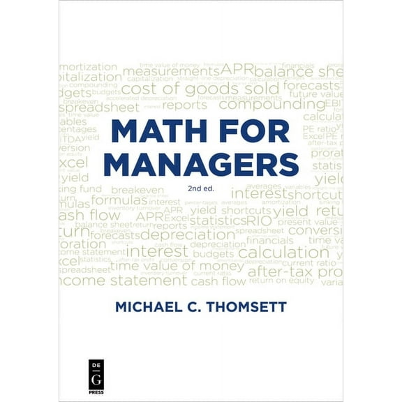Math for Managers, (Paperback)