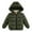 Green, variant on Esaierr Kids Baby Winter Cotton Outerwear for Boys Hooded Puffer Jacket Water Resistant Warm Winter Coat Soft Winter Outerwear Jacket Clothes 1-5 Years