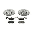 thumbnail image 3 of PowerStop Front Z23 Evolution Sport Carbon-Fiber Ceramic Brake Pad and Drilled & Slotted Rotor Kit Fits: VOLKSWAGEN Select Models K374, 3 of 10