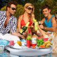 thumbnail image 1 of Soporte inflable de gran capacidad de 8 agujeros para piscina, soporte para bebidas (plata) ZefeiWu 8390613027160, 1 of 1