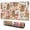 Pomeranian Dogs, variant on Long Mouse Pads for Desk,Paw Print Desk Mats on Top Of Desks, Desk Mouse Pad Extra Large with 3mm Non-Slip Base and Stitched Edge for Gaming,Office,Work,Home 31.5"x11.8"