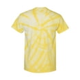 thumbnail image 3 of Dyenomite - Cyclone Pinwheel Tie-Dyed T-Shirt - 200CY - Pale Yellow - Size: M, 3 of 3