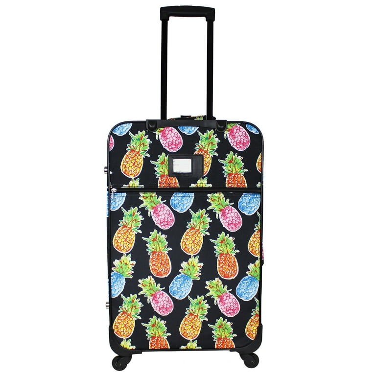 Pineapple cheap hard suitcase