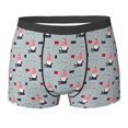 thumbnail image 6 of Men's Boxer Briefs, Christmas Gnome 1 Soft Comfy Mens Underwear Boxer Briefs Breathable With Widen Waist, 6 of 7