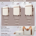 thumbnail image 3 of Luggage Set 5 Piece, Hardside Carry on Suitcase , Expandable Luggage with Travel Bags Spinner Wheels TSA Lock, 3 of 9