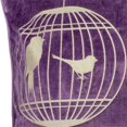 thumbnail image 5 of Furniture of America Brantley Fabric Throw Pillow in Purple (Set of 2), 5 of 6