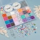 thumbnail image 1 of 4580 Uds. de de arcilla para joyas, juguetes para niñas, artículos decorativos, accesorios, regalos de cumpleaños de Navidad, Hugo Cuentas espaciadoras de arcilla polimérica, 1 of 10