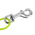 thumbnail image 2 of Petfamily Dog Stake and Tie Out Cable with Buffer Spring for Medium to Large Dogs, Green, 25FT 90LBS, 2 of 9