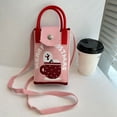 thumbnail image 1 of Ganfancp Navidad Nochebuena Bolsa de Hombro de Punto Mini Bolsa de Teléfono Móvil Cien Gran Capacidad Bolsa de Regalo de Caramelo Bolsa Crossbody Ofertas Del Día 1* Bolsa Cruzada, 1 of 6