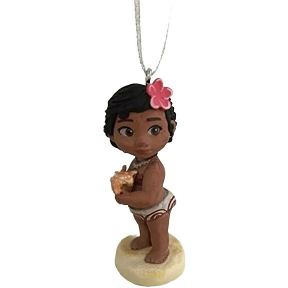 Young Toddler Baby Moana 2” Ornament PVC Figure Figurine Charm Rare Collect New