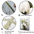 thumbnail image 3 of Designart "Verdant Winter Snowdrops IV" Snowdrops Floater Framed Wall Art Prints, 3 of 5