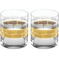 thumbnail image 2 of Michael Wainwright Truro Double Old Fashioned Set Of 2, Gold, 2 of 3