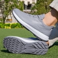 thumbnail image 3 of YOURDIARY Mens Waterproof Golf Shoes Non-Slip Comfort Lightweight Outdoor Golf Sneakers, 3 of 7