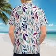 thumbnail image 6 of High Quality Hawaiian Shirts for Men Short Sleeve Aloha Beach Shirt Floral Summer Casual Button Down Shirts Blouses 8T39WV, 6 of 7