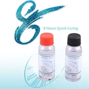 Epoxy Resin Crystal Clear 2 Part Crystal Clear Casting Resin for DIY Art Craft