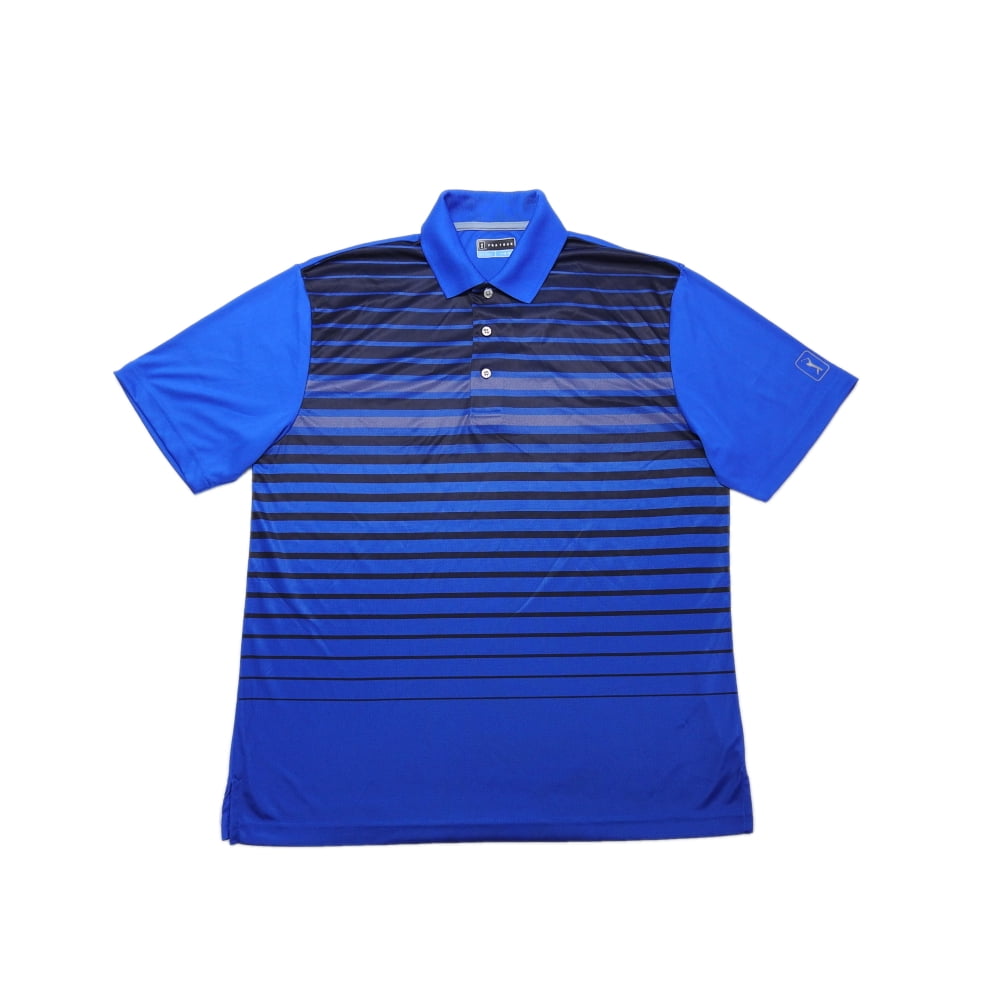PGA Tour Mens Size XX-Large S/S Performance Golf Polo Shirt, Nautical ...