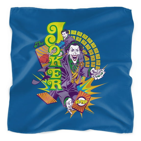 Batman The Joker Raw Deal Bandana (21 in x 21 in)