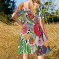 thumbnail image 4 of Robe Sans Manches Hope Blooms Robe d'Été Femmes 2024 Robe de Soirée Robe Dames Mode Femme, 4 of 5