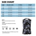 thumbnail image 6 of Kdxio Sunflowers for Men's Muscle T-shirt,Sleeveless for Workout Running Athletic Gym Lounge Casual, 6 of 7