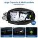thumbnail image 4 of Bolsa de tenis KAVIGOR con compartimento para zapatos de 2 a 4 raquetas, 4 of 7