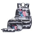 thumbnail image 1 of 3Pcs/Set Lilo Stitch Backpack Colorful Bag Boys Girls School bags Teenager Student with Lunch Bag Travel Mochilas, 1 of 4
