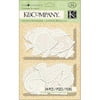 K & Company Travel Layered Accents, 24-Pack, Vellum