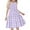 Purple, variant on 4-5 Years Girl's Sleeveless Summer Casual Sundress A-line Dress with Pockets for 4-12 Years