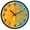 Leaves Watermelon Starfish, variant on Dailycode Night Light Wall Clock Glow in The Dark 12 inch Battery Operated Silent Luminous Clocks, Leaves Watermelon Starfish