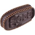 thumbnail image 4 of Applicable to jfqm Car Brown Leather Remote Key Case Cover Shell Fit for Ford Fusion Fit for Explorer Mustang Edge F-150 Mondeo Lincoln MKZ MKC MKX, 4 of 6