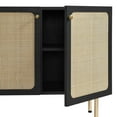 thumbnail image 5 of Modway Chaucer Particleboard and Laminate Accent Cabinet in Black, 5 of 9
