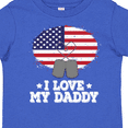 thumbnail image 4 of Inktastic I Love my Daddy Military Son Daughter Boys or Girls Toddler T-Shirt, 4 of 5
