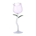 thumbnail image 2 of cóctel única, copa transparente de 5oz/150ml, copa de para beber regalos de inauguración de casa Rosa perfecl Copas de vino de champán, 2 of 7