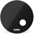 thumbnail image 1 of Evans EQ3 Resonant Black Bass Drum Head, 18 Inch,BD18RB, 1 of 3