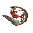 thumbnail image 1 of Bird Stepping on Branch Ornaments Red Cardinal Statue Decorative, 1 of 5