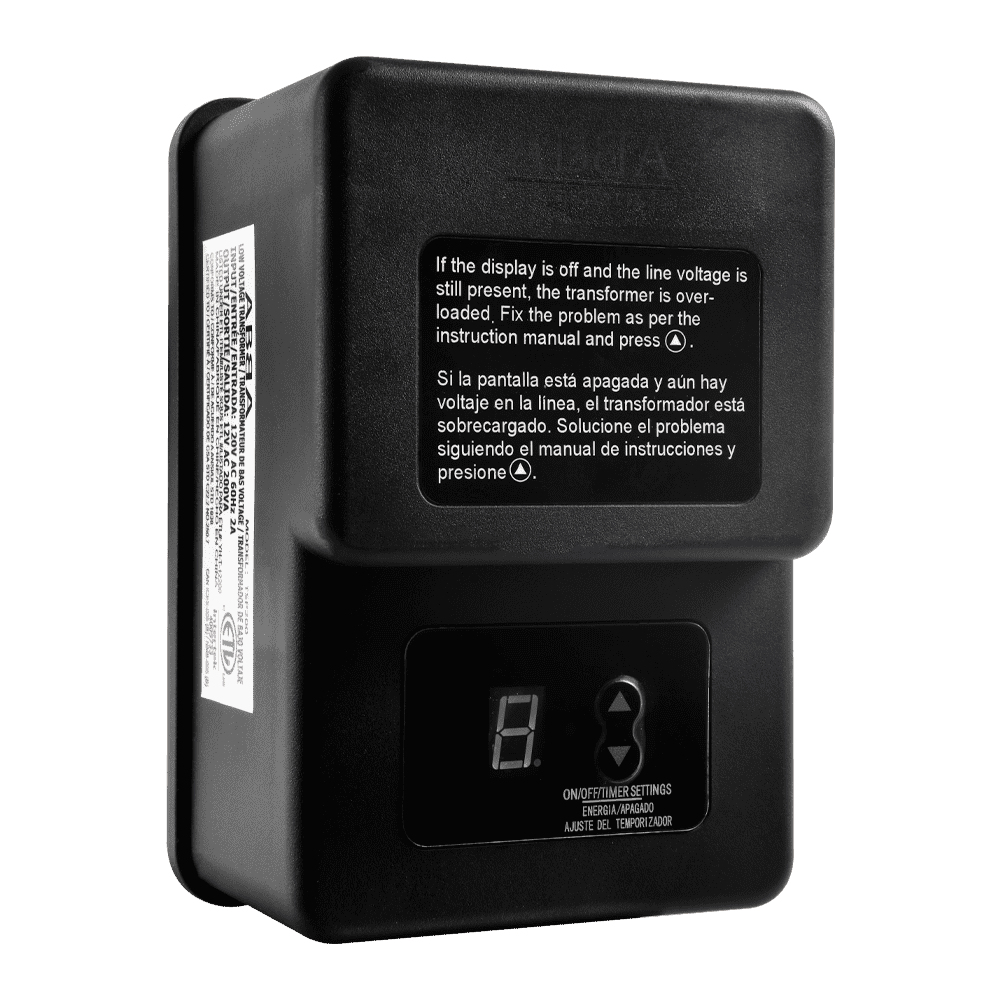 TS200 200W AC 120V Outdoor Step Down Transformer with Digital Timer