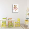 thumbnail image 3 of Stupell Industries Glam Ballerina Teddy Bear Canvas Art, 16 x 24, by Amy Hall, 3 of 8