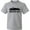 AC-Heather Grey, variant on Boston Massachusetts Skyline City Silhouette Youth T-Shirt