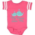 thumbnail image 3 of Inktastic Nanna Loves Me Grandchild Whale Boys or Girls Baby Bodysuit, 3 of 5