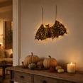 thumbnail image 6 of Halloween Lighted Bat Hanging Wall Decor, Rattan Woven LED Bat Silhouette Ornament, Warm Light Bat Wall Hanging, for Halloween, Porch, Window, Home Decor, 6 of 6