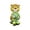B, variant on 2026 World- Cup Cartoon Mascot Resin Figurine 1.5 inches，Cute Cartoon Mascot Statue Tabletop Ornament，Soccer Theme Table Decoration Centerpiece for Home Office Kitchen - F