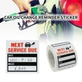 thumbnail image 3 of Oil Change Stickers 2x2 Service Stickers, Maintenance service expires reminder waterproof stickers, 3 of 5