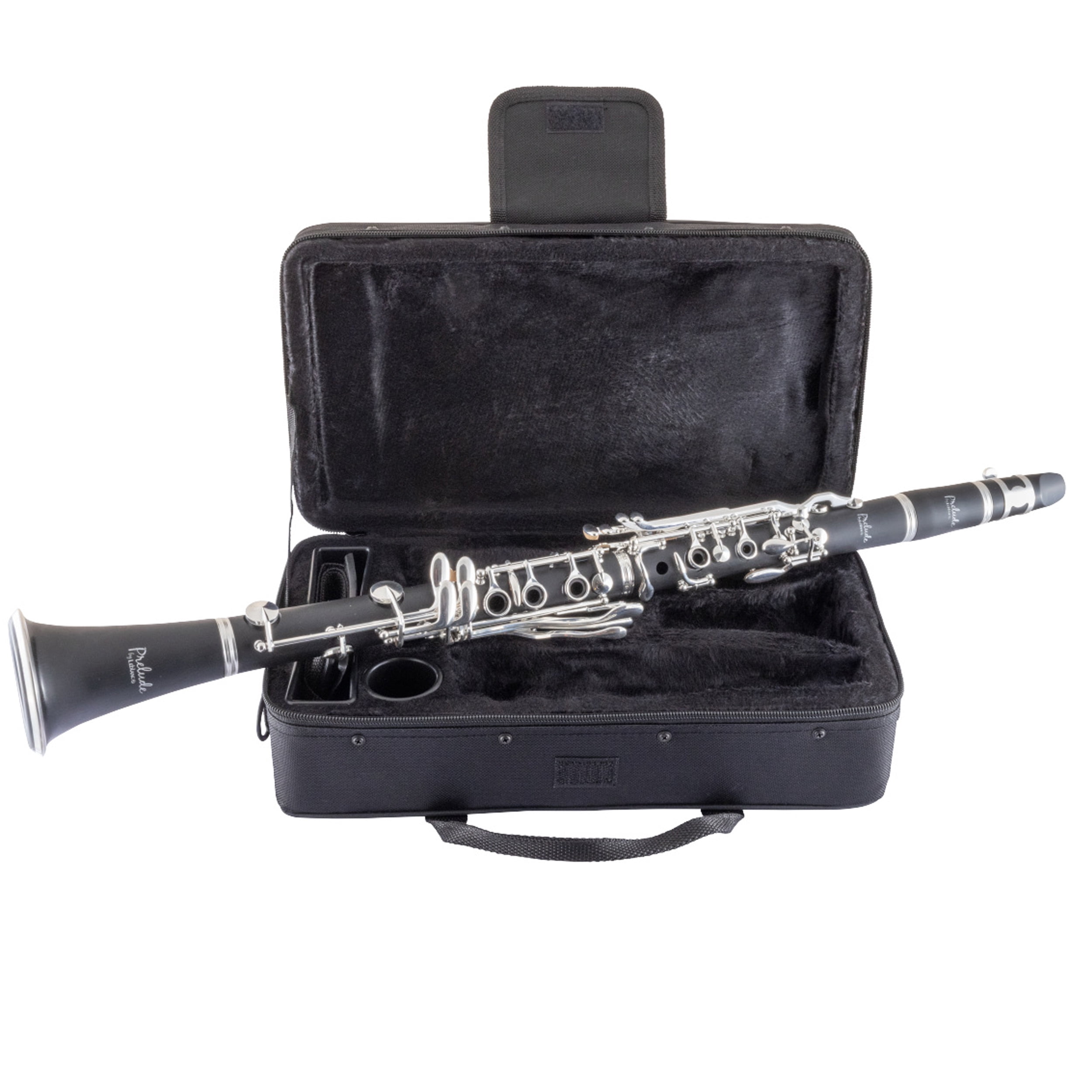 Prelude by Conn-Selmer PCL-111S Clarinet Outfit Silver Keys with Eb Key