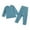 Blue, variant on REDARER Toddler Pajama Set - 2-Piece Long Sleeve Shirt & Pants, Soft Sleepwear for Boys & Girls,Size for 9-12 Months