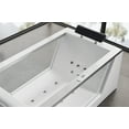 thumbnail image 3 of EAGO AM152ETL-5 5 ft Clear Rectangular Acrylic Whirlpool Bathtub, 3 of 7