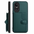 thumbnail image 1 of FOXDOCK Case for OPPO Reno 10 RFID-Blocking Card Holder - Stylish Button Closure Design, 1 of 4