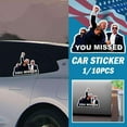 JSNKJLMN 2024 BUMPER STICKER STICKERS YOU MISSED MAGA Car Stickers