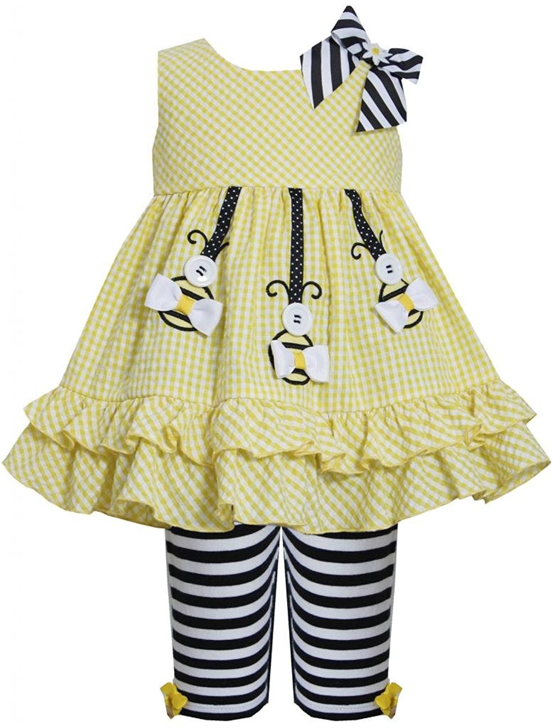 baby girl bumble bee dress